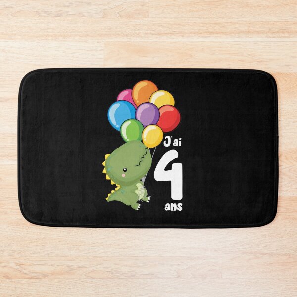 Item preview, Enfants Quatrième Anniversaire Dinosaure J'ai 4 Ans Cadeau designed and sold by Lenny Stahl.