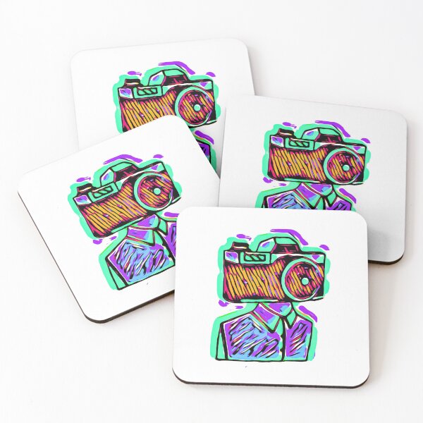 Item preview, Camera Man Green and Purple designed and sold by Lunhai.