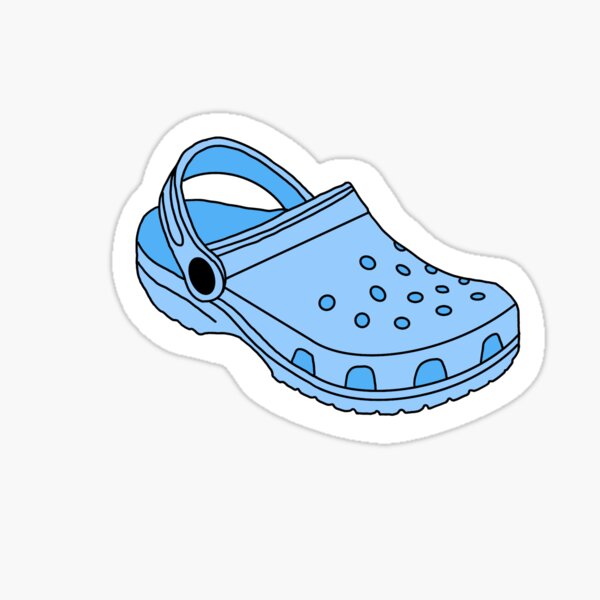 Crocs" Sticker for Sale by raven292 | Redbubble