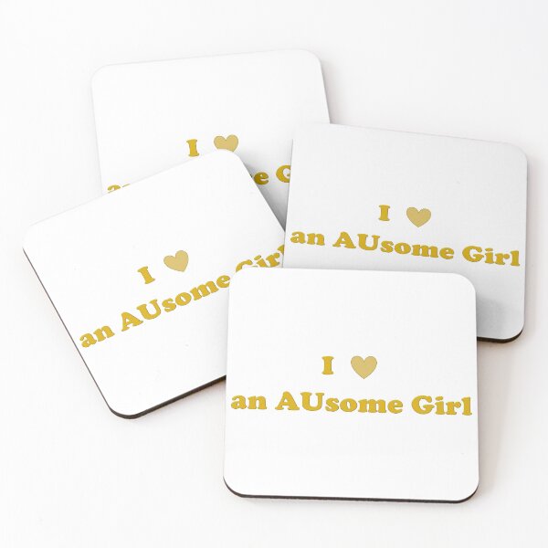 Item preview, I Love an AUsome Girl designed and sold by LilOrphanAspie.