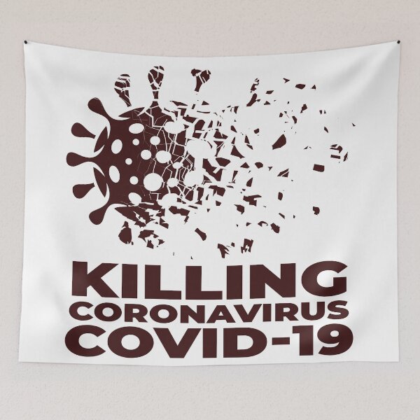 Item preview, Killing Corona Virus - Covid19 designed and sold by Nature Design's.