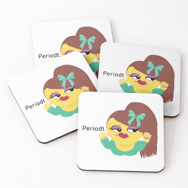 Item preview, Periodt - Emoji Girl Brown Hair designed and sold by MyArt-29.