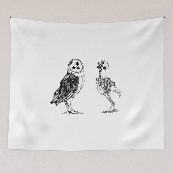 Item preview, Flesh and Bones - Barn Owls designed and sold by LaiqahHanold.