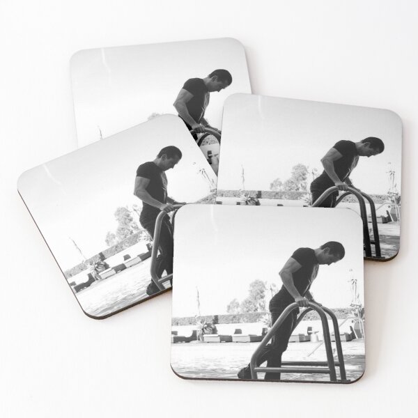 Item preview, Tom Holland Black and White Pool Photoshoot  designed and sold by yougotpainted.