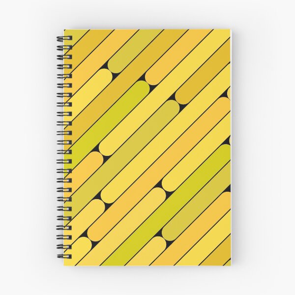 Item preview, Banana Color Diagonal Pattern designed and sold by MagicSpread.