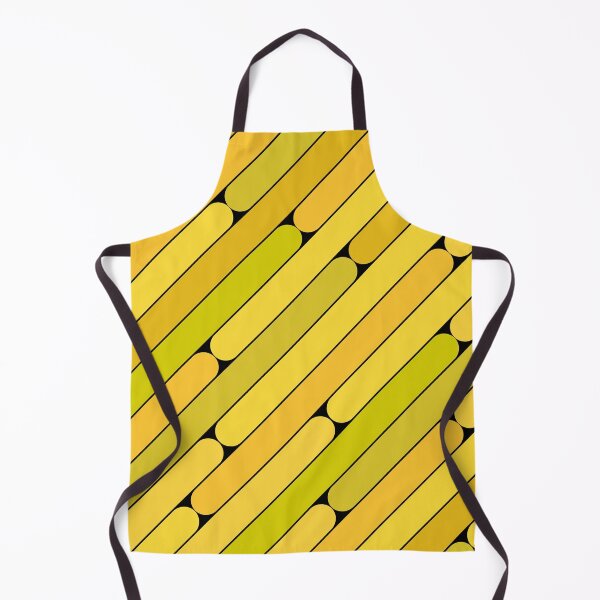 Item preview, Banana Color Diagonal Pattern designed and sold by MagicSpread.