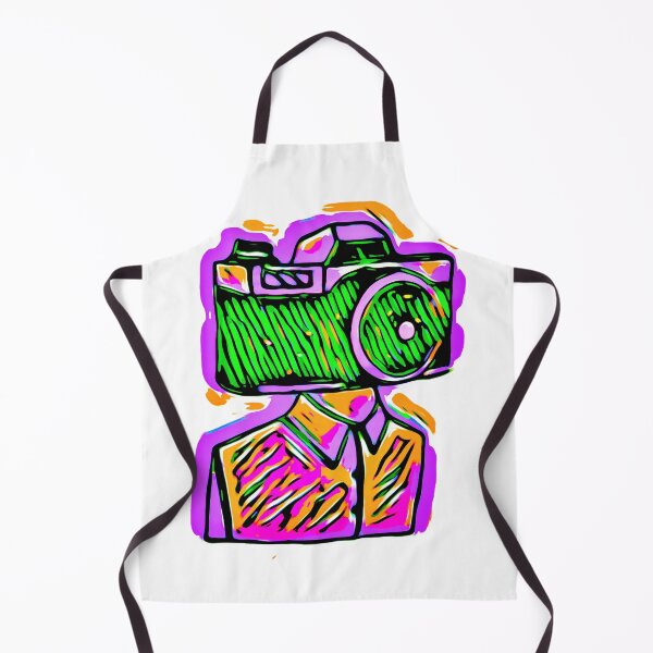 Item preview, Camera Man Orange and Purple designed and sold by Lunhai.