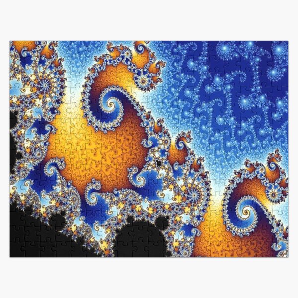 Abstract Fractal Design jigsaw puzzle in Puzzle of the Day puzzles