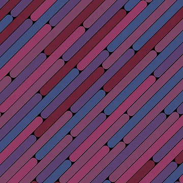 Artwork thumbnail, Damson Color Diagonal Pattern by MagicSpread