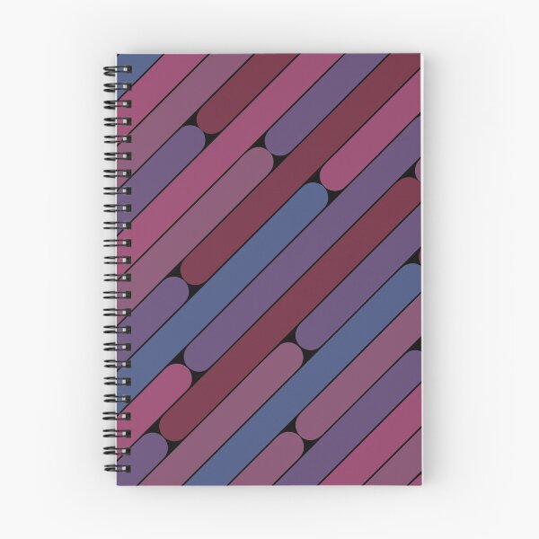 Item preview, Damson Color Diagonal Pattern designed and sold by MagicSpread.
