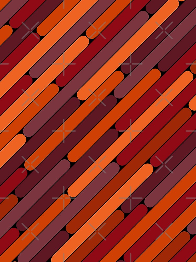 Thumbnail 3 of 3, Scarf, Date Fruit Color Diagonal Pattern designed and sold by MagicSpread.