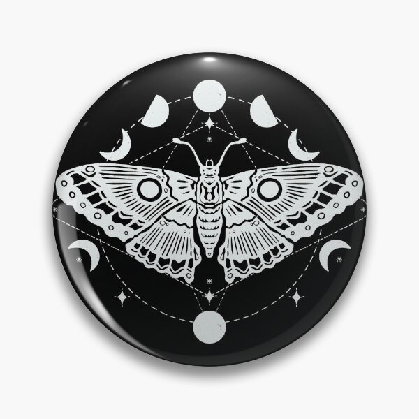 Item preview, Moth design - White designed and sold by xeeru.