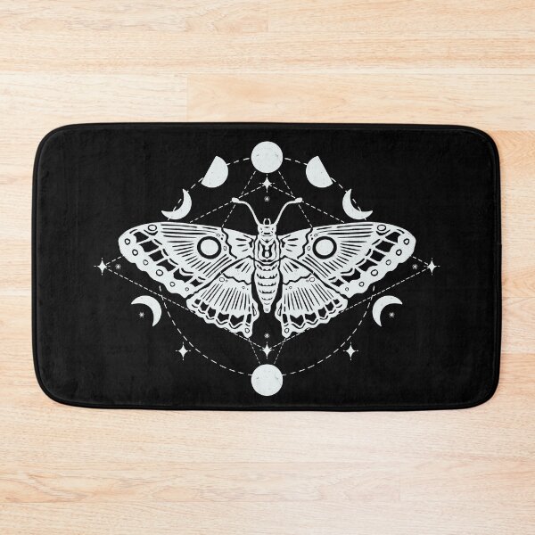 Item preview, Moth design - White designed and sold by xeeru.