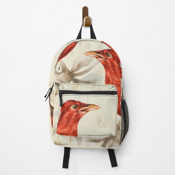 Item preview, Red Crested Bird designed and sold by LeAllureVintage.
