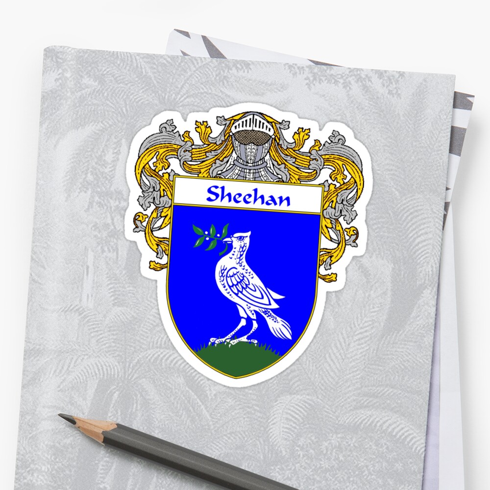 sheehan-coat-of-arms-sheehan-family-crest-stickers-by-william