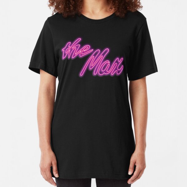 "The Max" - Neon Sign as seen on "Saved By The Bell" Slim Fit T-Shirt