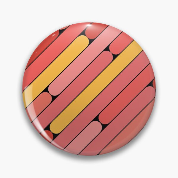 Item preview, Grapefruit Color Diagonal Pattern designed and sold by MagicSpread.