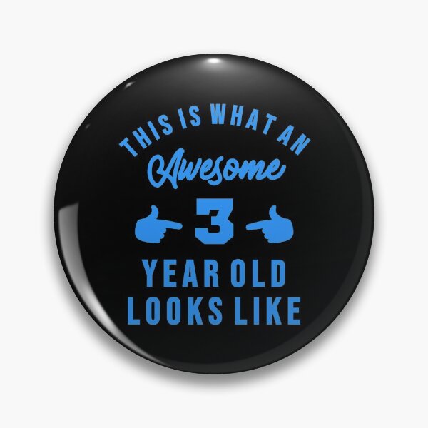 Item preview, This Is What An Awesome Three Year Old Looks Like designed and sold by Gift For You.