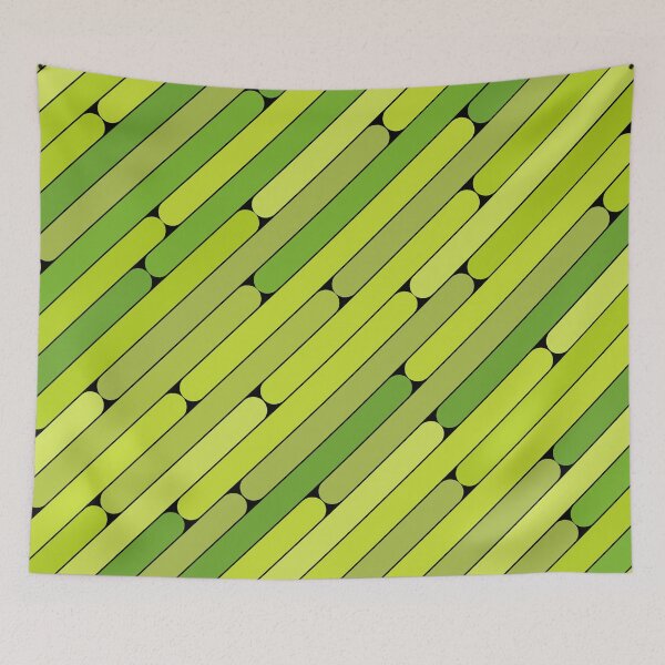 Item preview, Lime Color Diagonal Pattern designed and sold by MagicSpread.