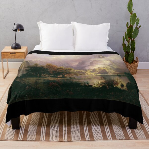 Item preview, Rocky Mountain Landscape - Albert Bierstadt designed and sold by 2Girls1Shirt.
