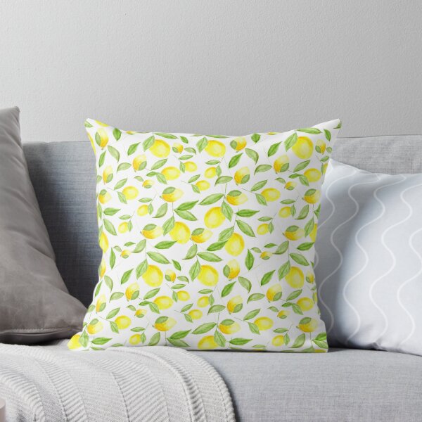 Item preview, Watercolor lemon. Lemons pattern. Lemons are painted with watercolors. designed and sold by Anna Belova.