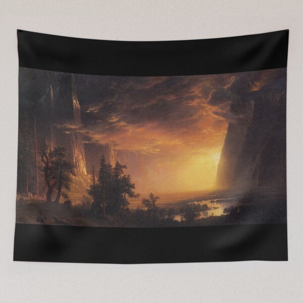 Item preview, Sunrise, Yosemite Valley - Albert Bierstadt designed and sold by 2Girls1Shirt.