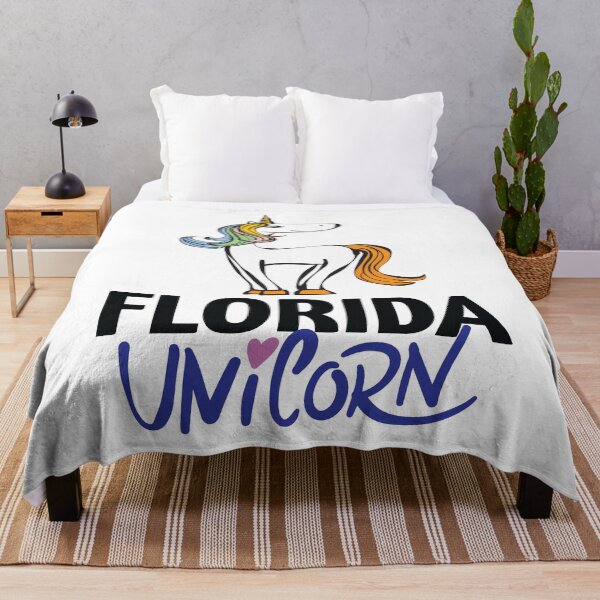 Item preview, Florida Unicorn Cartoon designed and sold by ProjectX23.