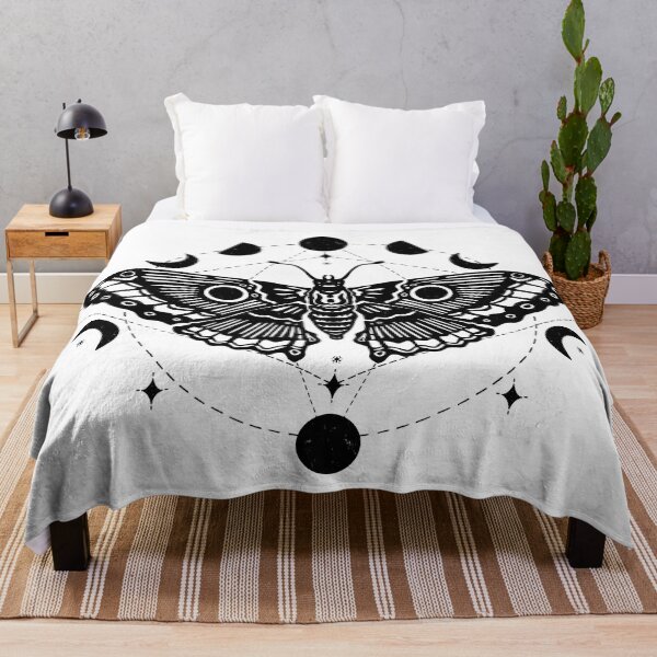 Item preview, Moth design - Black designed and sold by xeeru.