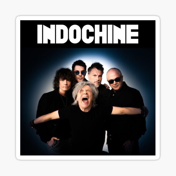 tour indochine 2021 tokaug Sticker