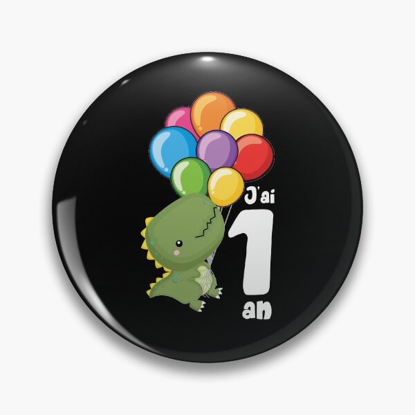 Item preview, Enfants Premier Anniversaire Dinosaure J'ai 1 An Cadeau designed and sold by Lenny Stahl.