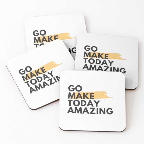 Item preview, Go Make Today Amazing designed and sold by H2O-Shop.