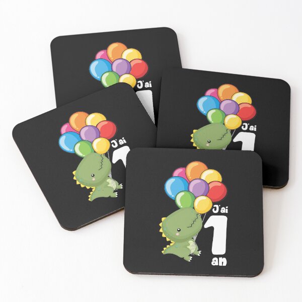 Item preview, Enfants Premier Anniversaire Dinosaure J'ai 1 An Cadeau designed and sold by Lenny Stahl.