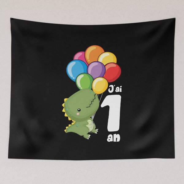 Item preview, Enfants Premier Anniversaire Dinosaure J'ai 1 An Cadeau designed and sold by Lenny Stahl.
