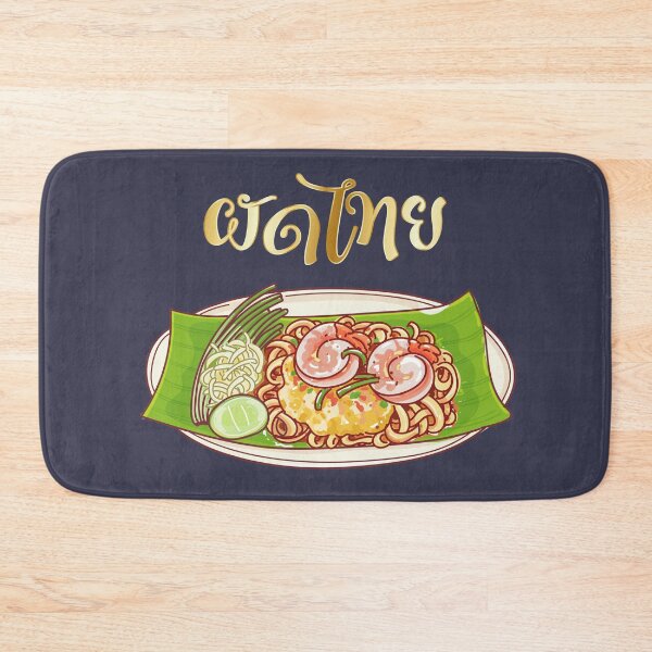 Item preview, PadThai Famous Dishes Drawing Design designed and sold by Wisit Thongngam.