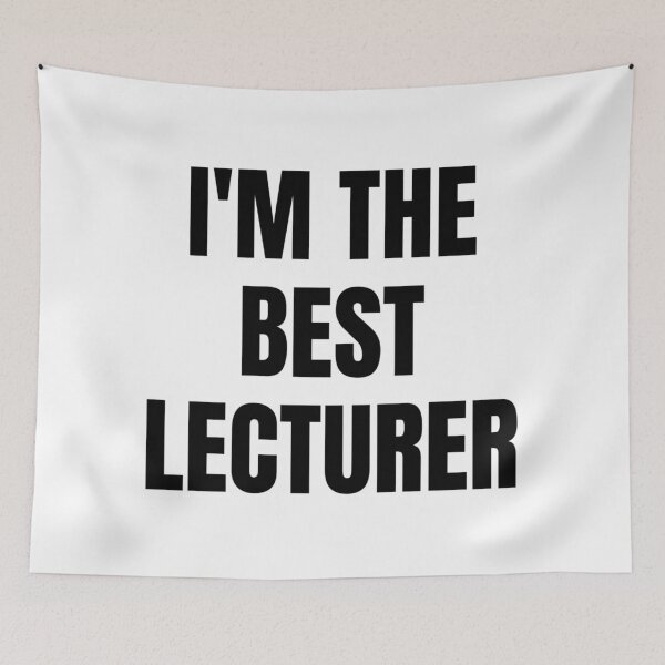 Item preview, I'M THE BEST LECTURER designed and sold by iamxxx.