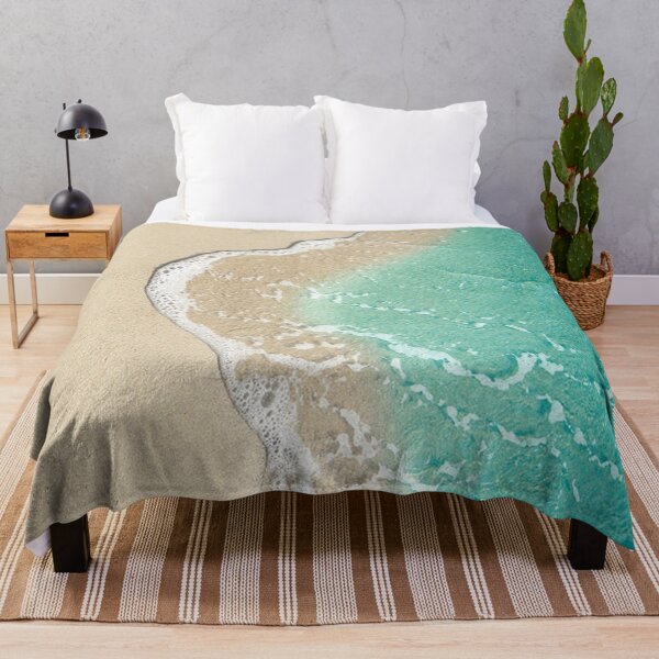 Item preview, Blue Waves Ocean Sea in the Sand designed and sold by Octover.