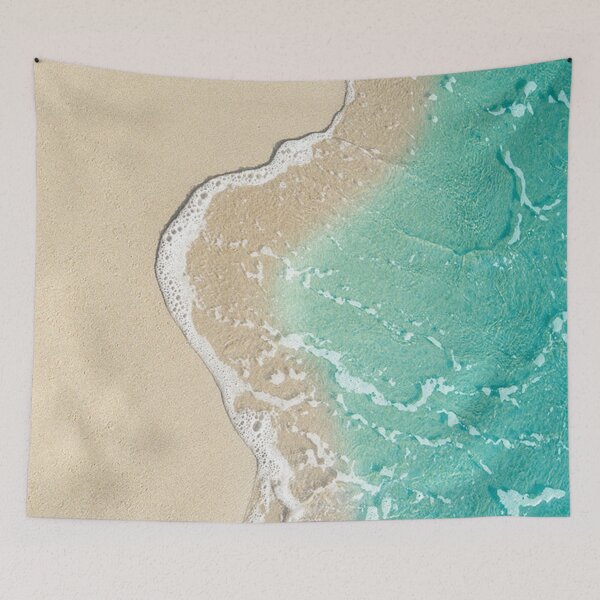 Item preview, Blue Waves Ocean Sea in the Sand designed and sold by Octover.