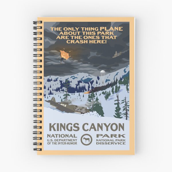 Item preview, Planes Crash Here! - Kings Canyon National Park designed and sold by mp2262.