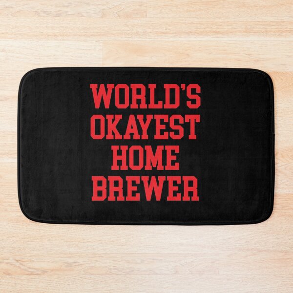 Item preview, World's Okayest Home Brewer designed and sold by Craftaholic.