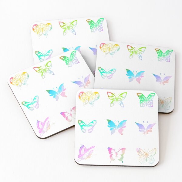 Item preview, Paquete económico de mariposas en acuarela pastel 2 designed and sold by everything4eva.