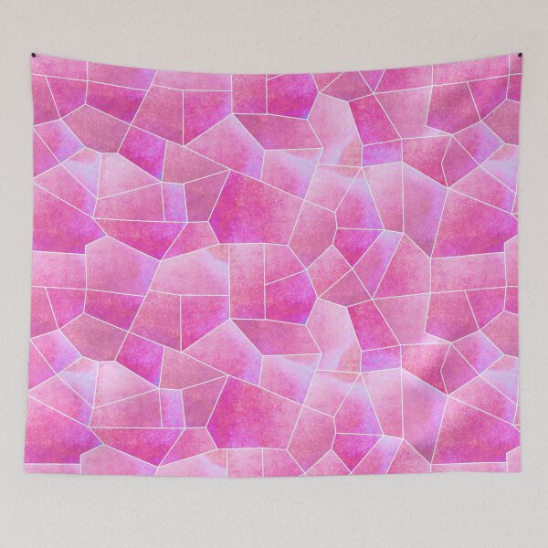 Item preview, Gradient Facets // Pink designed and sold by The Wellington Boot.
