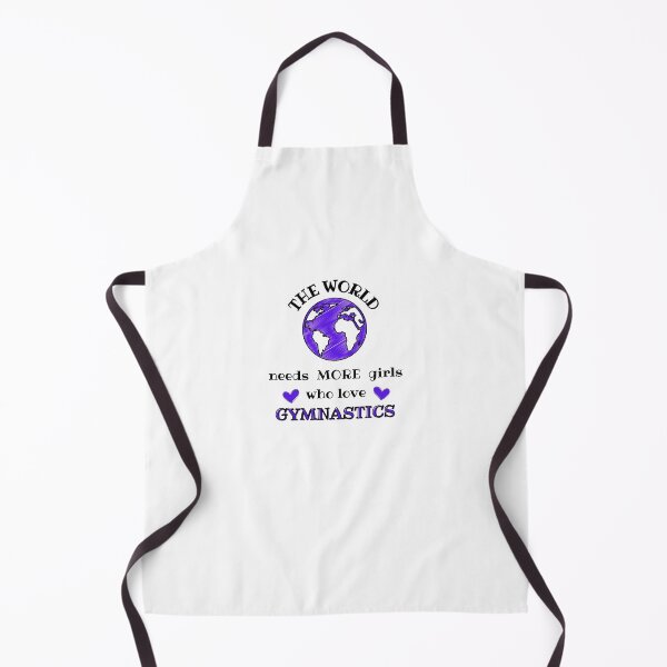 Item preview, The world needs more girls who love gymnastics designed and sold by TheGreenGoat.
