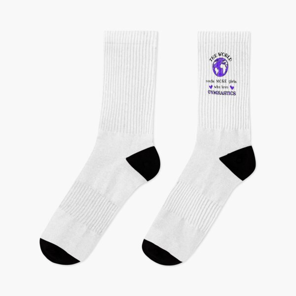 Item preview, The world needs more girls who love gymnastics designed and sold by TheGreenGoat.