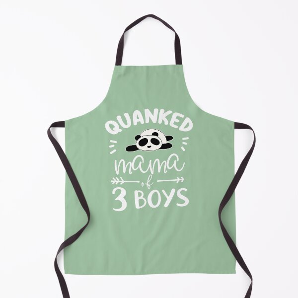 Item preview, Quanked Mama of 3 Boys - Sage Green designed and sold by GrimButterfly.