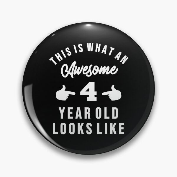 Item preview, This Is What An Awesome Four Year Old Looks Like designed and sold by Gift For You.