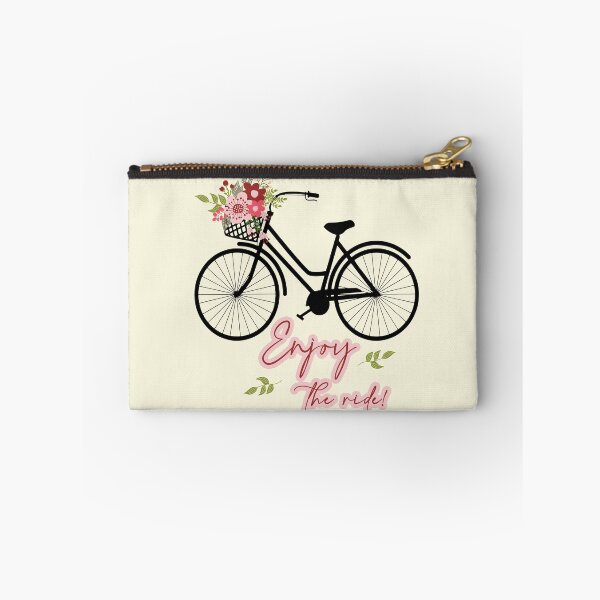 Item preview,  Bicycle with flower basket  designed and sold by PurrfectCorner.
