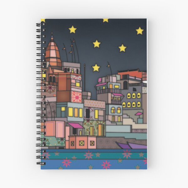Item preview, Night of Varanasi designed and sold by NaraeGold.