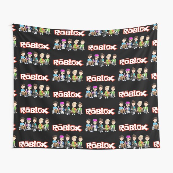 Sketch Roblox Tapestries Redbubble - stampy and the pals play roblox