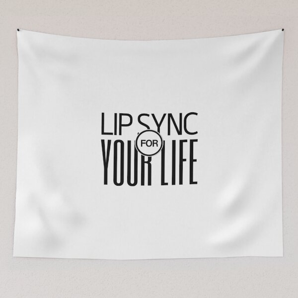 Item preview, LIP SYNC FOR YOUR LIFE designed and sold by nevertheless-.