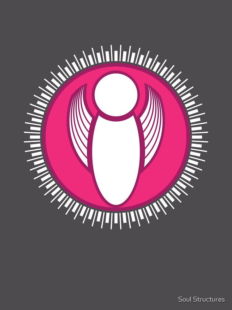 Thumbnail 6 von 6, Premium Oversized Pullover, Engel 4 - Rosa designt und verkauft von SoulStructures.